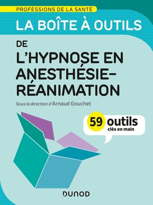 cover image of La boîte à outils de l'hypnose en anesthésie-réanimation